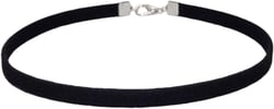 Soyzvteo Classic Black Velvet Choker Necklace Gothic Stretch Collar Necklace Comfortable Ribbon Choker Necklace Cosplay Punk Jewelry for Women Girls 6mm