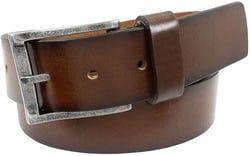 Florsheim Men's Bigtall Albert Dress Casual Leather Belt 54 Brown