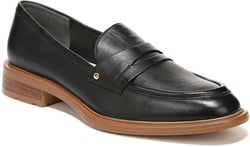 Franco Sarto Women's Edith Loafer 12 Wide Black Leather