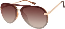 Vince Camuto Vc991 Metal 100% Uv Protective Women's Aviator Pilot Sunglasses. Luxe Gifts for Her, 65 Mm Gold 65 Millimeters