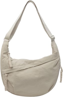 Nylon Crossbody Bags for women Purse Handbags Shoulder Bags Travel Tote Messenger Bag Men Hobo Bags Beige