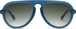 SOJOS Retro Aviator Sunglasses Womens Mens Vintage Plastic Frame Shades Lentes De Sol Para Mujer SJ2255 Blue 56 Millimeters