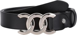 ALAIX Women's Belt Gold/Silver Buckle Belt Black leather belt Fashion Dress Pants Jeans belts for women Black(silver) Fits Size（38-41inches）