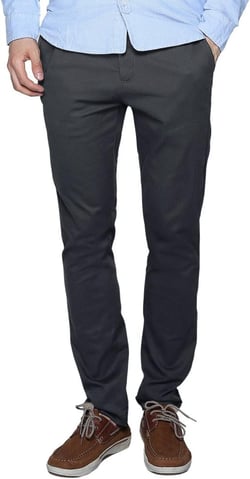 Match Men's Slim Tapered Stretchy Casual Pant 30 8109 Gray