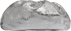 WDIRARA Women's Metallic Ruched Clutch Bag Evening Handbags Party Purses Cocktail Handbags One Size Silver