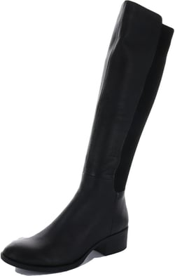 Kenneth Cole Women's Levon Knee High Boot 8.5 Black Leather