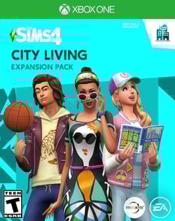 Microsoft THE SIMS 4 City Living Expansion Pack, - Xbox One [Digital]