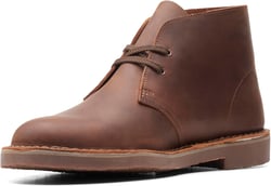 Clarks Men's Chukka Boot 8 Dark Brown Leather