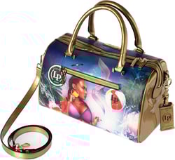 La Phillipe Structured Satchel Handbag - Stylish Faux Leather Women's Shoulder Bag for Everyday Elegance