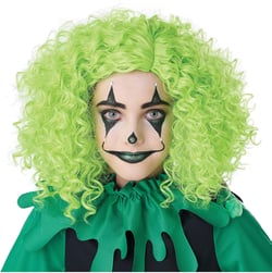 California Costumes Corkscrew Clown Green Curls Wig Standard