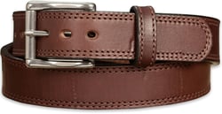 Bullhide Belts Mens Leather Belt, Casual Distressed, 1.50" Wide Brown 44" (Size 42 Pants - Check Size Guide)