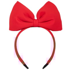CHuangQi Bow Headband, Halloween Christmas Cosplay Headdress, Cute Princess Hair Accessories for Women & Girls (Red)