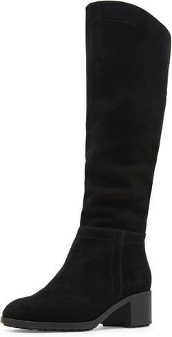 Blondo Women's Tatiana Knee High Boot 10 Black Suede