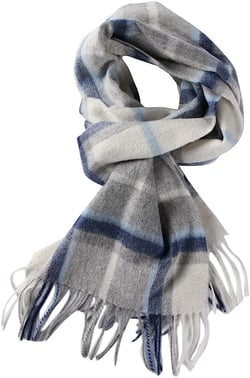 WAMSOFT Wool Plaid Winter Scarf ,Fashion Tartan Scarf for Men Women Scarves
