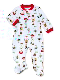 Disney Pixar Toy Story Toy Story Baby One-Piece Footed Pajamas, Sizes NB-9M