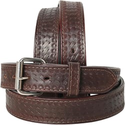 American Tanner Western Genuine Heavy-Duty Full Grain Leather Hand Crafted Unisex Holster Belt Men Women CCW Brown 48In
