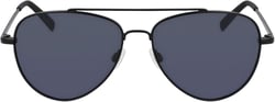Nautica Men's N101sp Pilot Sunglasses Matte Black 58 Millimeters