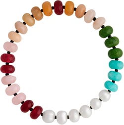 Sacina Trendy Colorful Natural crystal Stretch Bracelet, Crystal Beaded Bracelet, Boho Bracelet, Hippie Bracelet, Summer Beach Jewelry, Christmas Jewelry Gift for Women D