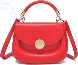 JHVYF Women Small Crossbody Bags Shoulder Bag Classic Satchel Handbags Ladies Cute Purses 3 Red