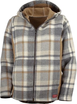 Stormy Kromer Lighthouse Jacket, Zip Up Jacket for Women, Zipper Hoodies for Women XX-Large Fawn