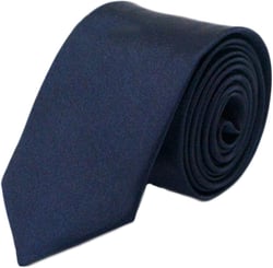 Andongnywell Solid Color Business Tie Men's Tie Set Silk Wedding Neckties Woven Silk Formal Business Ties Navy One Size