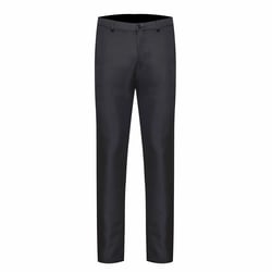 XFLWAM Mens Slim Fit Dress Pants Skinny Stretch Chino Pants Casual Flat Front Business Trousers with Pockets Party Office Work Black M