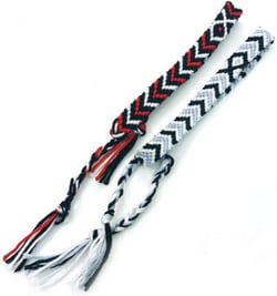 Elio Woven Braided Chain Bracelet Wristband Women Men Friendship Handmade Cosplay Costumes Props Red And Grey