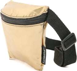 Fydelity Gold Fanny Pack for Women Crossbody | Metallic Sparkly Fanny Packs for Women | Use: Small Travel Waist Belt Bag, 90s Fanny Pack, 80s Fanny Back, Compact Rave Bags, Festival Cross Body Bum Bag 83201