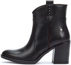 PIKOLINOS High-Heel Ankle Boot Leather Rioja for Woman 6.5-7 Black
