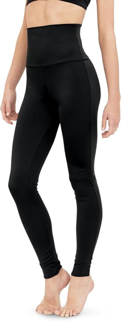 Balera Full-Length Leggings with High Waist for Girls & Women Perfect for Dance Child Small Black