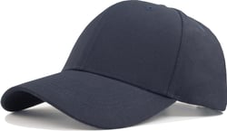 XXL,3XL Oversized Big Head Hats Men’s Large Structured Baseball Cap Fit for Size 7 1/2, 7 5/8, 7 3/4, 7 7/8, 8, 8 1/8 X-Large-3X-Large 01 Navy
