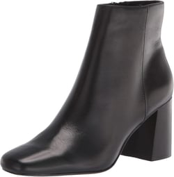 Bella Vita Women's Ankle Boot 7 X-Wide Black Leather