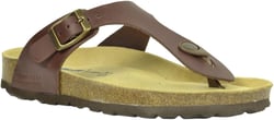 Women's Geneve Designer Leather Sandals Women's Sandals Casual Sandals 8 Brown