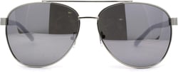 Mens Air Force Classic 90s Pilots Sunglasses Silver Mirror