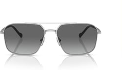 Vogue Eyewear Men's Vo4289s Aviator Sunglasses Silver/Grey Gradient 59 Millimeters