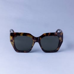 Women&#39;s Thick Square Tortoise Shell Sunglasses - A New Day&#8482; Brown