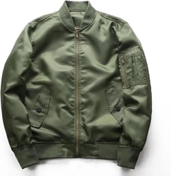 XIAXOGOOL Mens Bomber Jackets Lightweight Waterproof Flight Jacket Casual Softshell Fall Varsity Jacket Coat Windbreaker 6X-Large 01-army Green