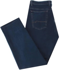 BRUHL Mens York DO Slim Fitting Jeans - Dark Blue