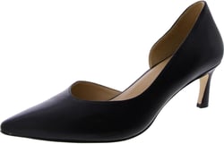 Naturalizer Women's Faith Pump 11 Wide Black Leather