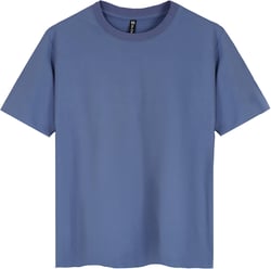 Mr.Color Mens Fashion T Shirt Solid Cotton Basic Tees Tops Casual Short Sleeve Crewneck Undershirt for Men Women X-Large Navy