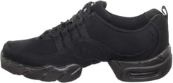 Bloch Dance Women's Canvas Boost Split Sole Dance Sneaker 7 Black
