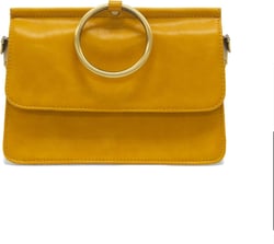 Joy Susan Women's Aria Ring Crossbody Handbag Purse Bag - 648 - Mustard