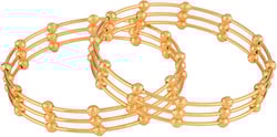 Efulgenz Indian Ethnic Bollywood Fashion Boho Tribal Antique Oxidized Pain Ball Bead Indian Bangle Bracelet Set Jewelry for Women, 2-6, Metal, not known