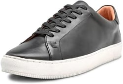 Frye Astor Low Lace Sneakers for Men 10.5 Black (Madrid Leather)