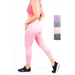 Women's Tummy Yoga Pants Leggings High Waist Running Tights for Way Stretch Run Small for slim Body, Pink, XXL
