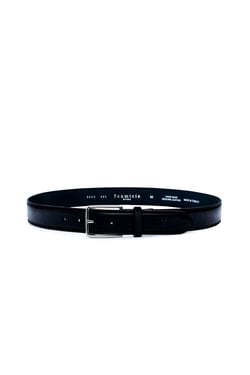 Leather Man Belt Black