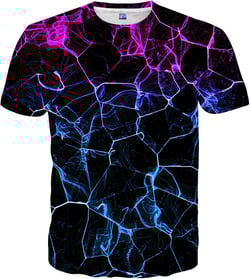Yasswete Mens Womens Graphic T-Shirts Unisex 3D Printed Short Sleeve Shirts Tops X-Large Zzw50-blue