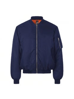 SOLS Unisex Remington Authentic Bomber Jacket (French Navy)