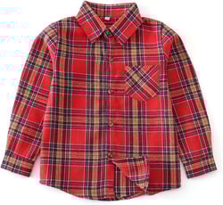 Flannel Shirts for Women & Girls Long Sleeve Buffalo Plaid Tops Womens Button Down Shirts Western Plaid Shirts for Women 3T G198 Red Grey