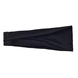 Headbands for Women Yoga Knotted Headbands Elastic Sports Head Wrap Non Slip Woman Girl Hair (Black, One Size) 1 Count (Pack of 1) Black